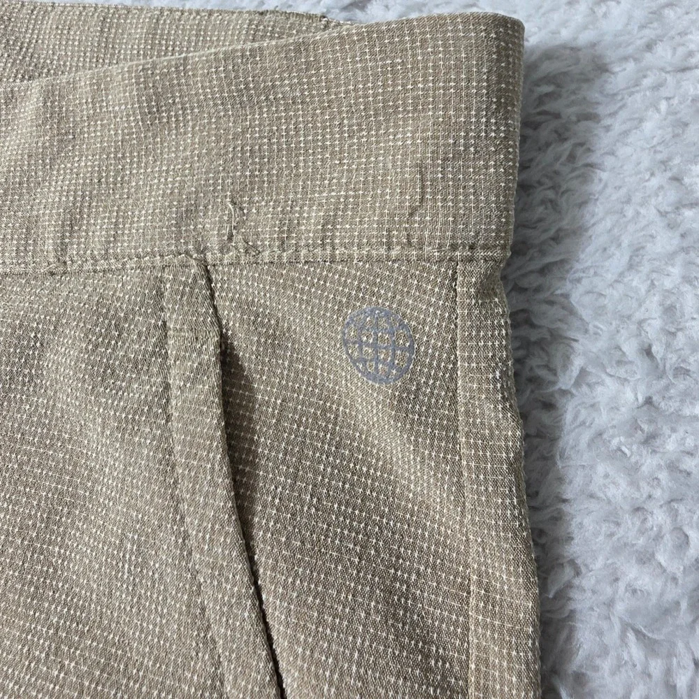 NEW! Adidas‎ Shorts Mens 38/8 Tan Stretch Golf Performance Textured HG8845